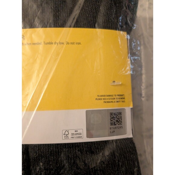 John Deere Mens Work Performance Cushioned Crew Socks SZ 13-16 Core Workwear - Picture 5 of 5